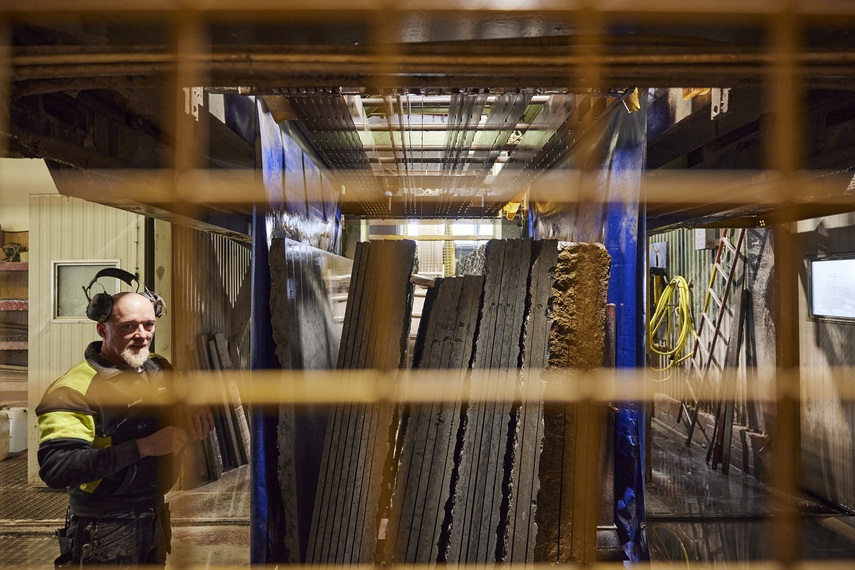 Kalksten i interi�r